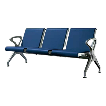 Ergonomic Waiting Room Chairs Modern Steel Frame Waiting Room Chairs PU Seat Waiting Chairs For Airport