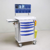 Premium Medical Mobile Cart Double-Sided Nursing Medication Cart Efficient Storage Mobile Medical Carts