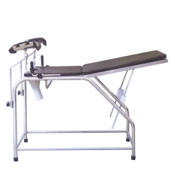 High Quality Ob-Gyn Exam Medical Table Stainless Steel 304 Stirrups Clinic Gynecology Exam Table