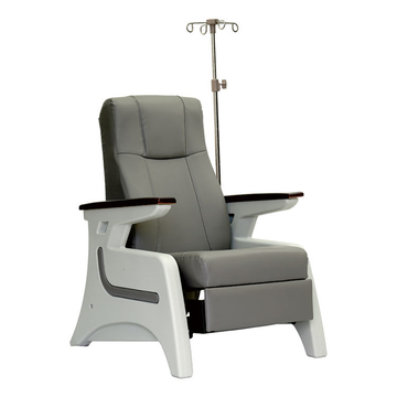 Reclining IV Infusion Therapy Chairs Soft Cushion IV Therapy Lounge Chairs Compact Medical Infusion Chair For Hospitals