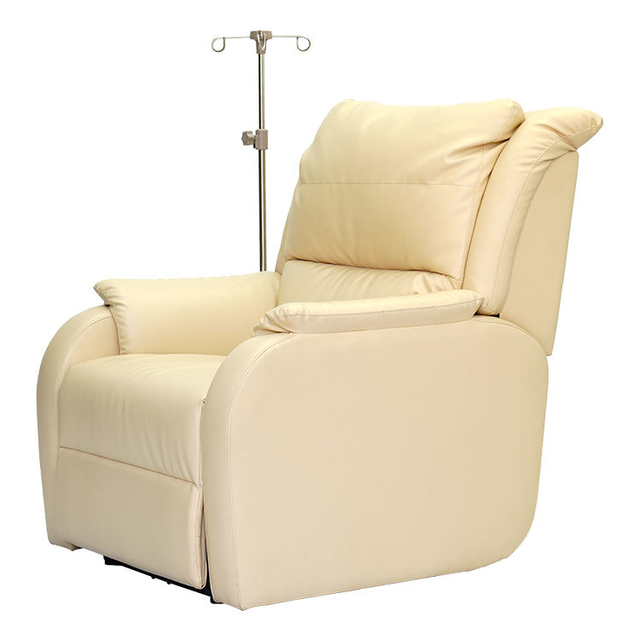 Easy To Use Comfortable IV Lounge Chairs Reclining IV Therapy Chairs Soft Cushion Infusion Chair With Adjustable Position