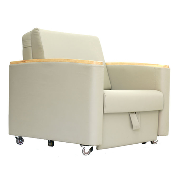 Single Seat Accompanying Chair Convertible Accompaniment Chair Easy Pull Out Accompany Chair For Patient Family Memeber