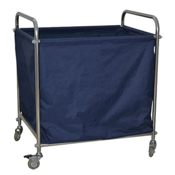 Heavy Duty Medical Laundry Cart Commercial Mobile Laundry Trolley Rolling Soiled Linen Carts For Hospitals With Handle