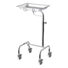 Stainless Steel Mayo Surgical Table Adjustable Height Rolling Mayo Stand Hospital Mayo Tray On Wheels For Surgical Instruments