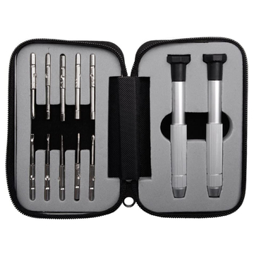 High Quality 10pcs Glasses Precision Screwdriver Kit Watch Jewelry Glasses Multifunction Repairing Tool sets With Zipper Box