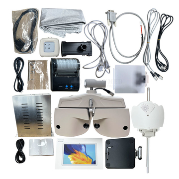 Multiple independent visual function test auto digital phoropter with color and touch screen Portable auto phoropter price