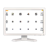 Vc-3 Screen Tv Set Available Vision Chart Panel Led Visual Acuity Testing Chart 19 Inch Eye Vision