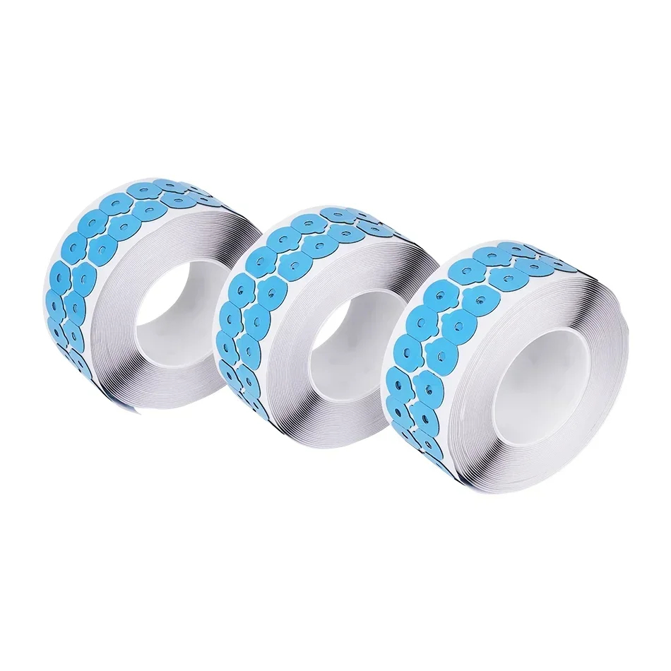 1000pcs Glasses Processing Lens edger Blocking Pad Anti-Slip Tape Double-Sided Adhesive Mat Edging Optical Adhesive Sticker