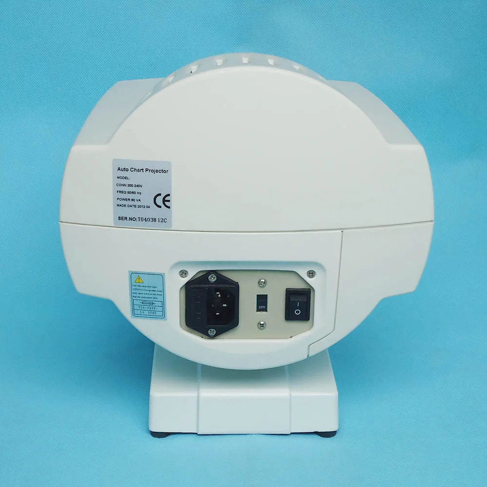 ACP-1800 Halogen light Auto chart projector Optical chart projector 3 chart options High quality