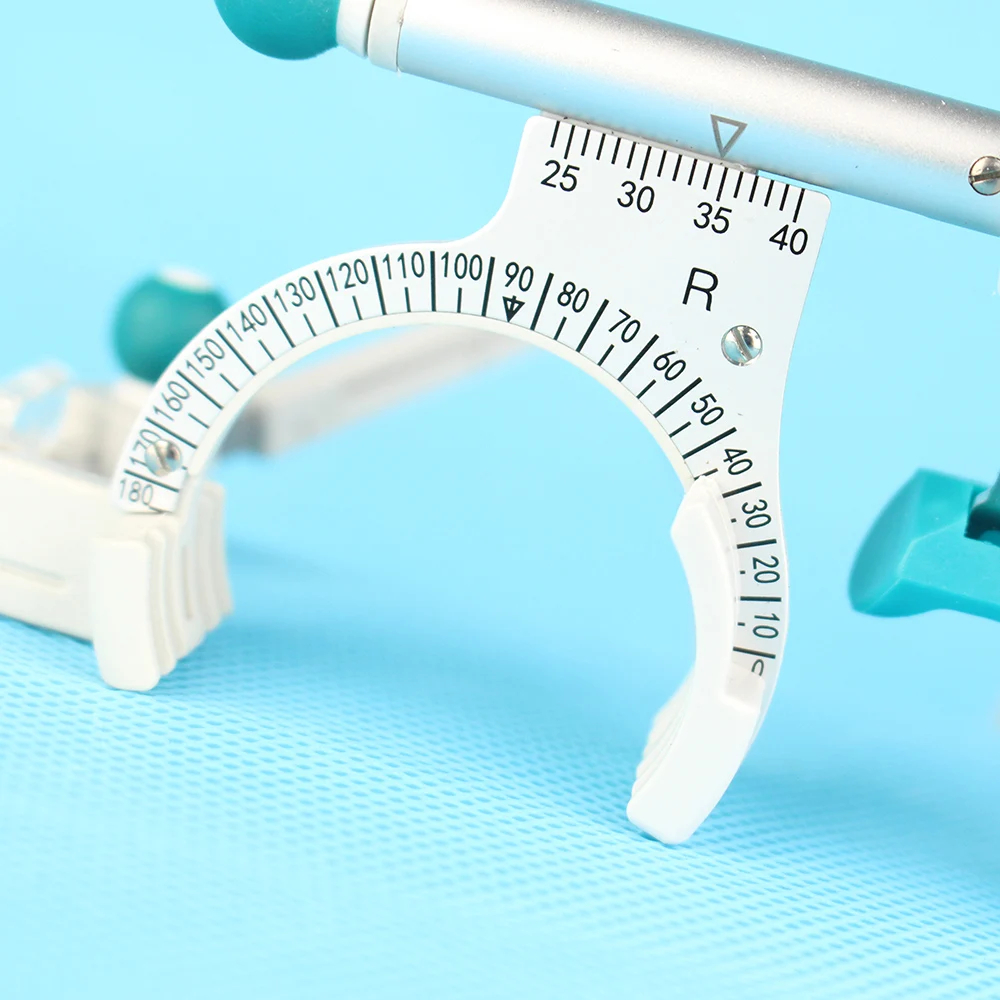 Free Shipping Top Quality Optical Trial Lens Frame Blue knobs Half Rim Type