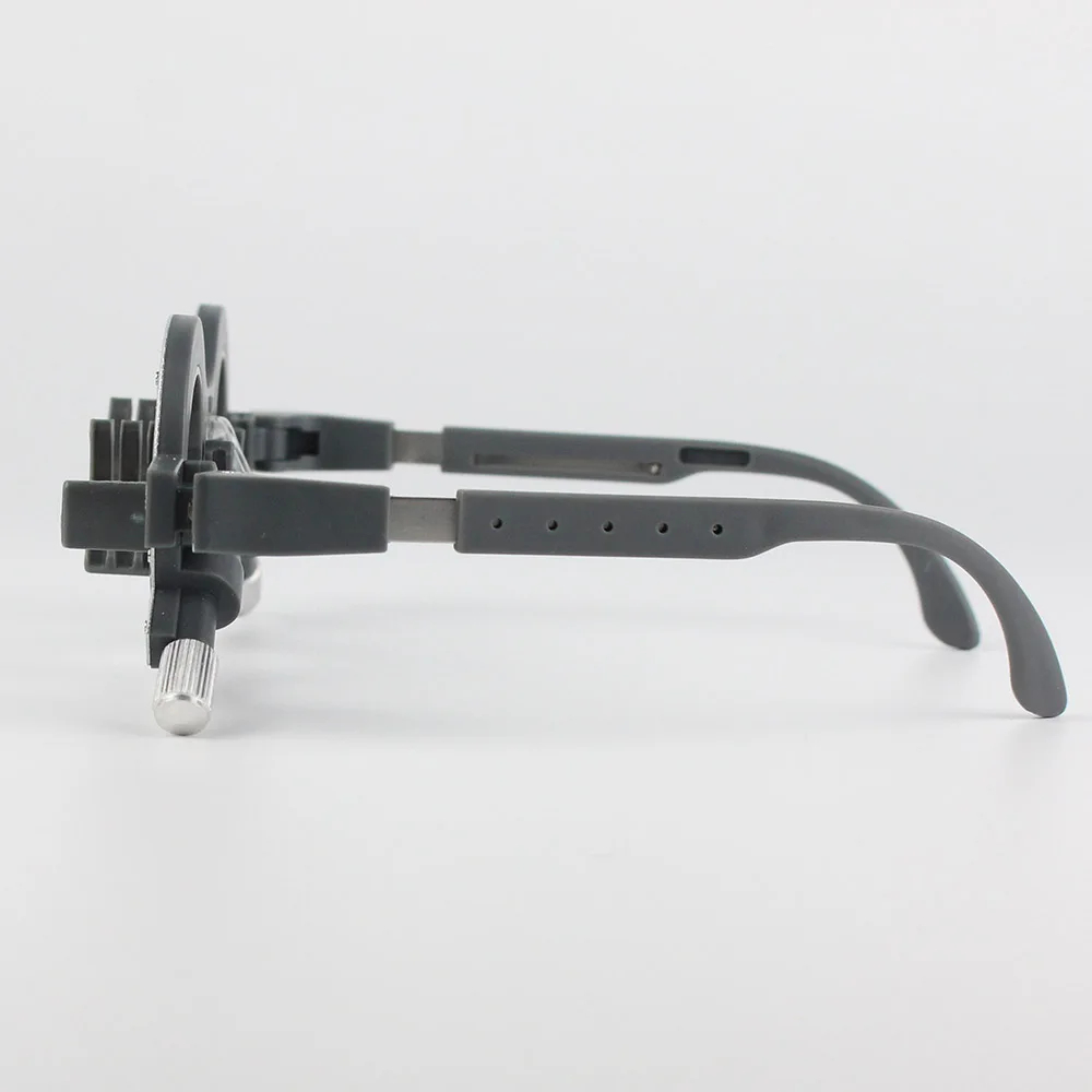 5pc New Design TF-X Plastic Optical Trial Frame Set Ophthalmic Trial Lens Frame 52-70mm Optional PD Grey Color