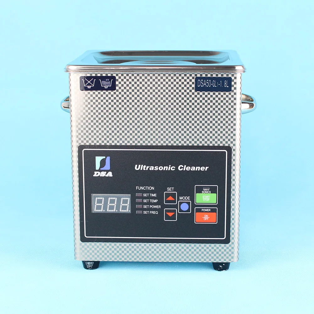 DSA50-GL1 stainless steel Eyeglasses Glasses Frame cleaner frequency power time temperature all adjustable