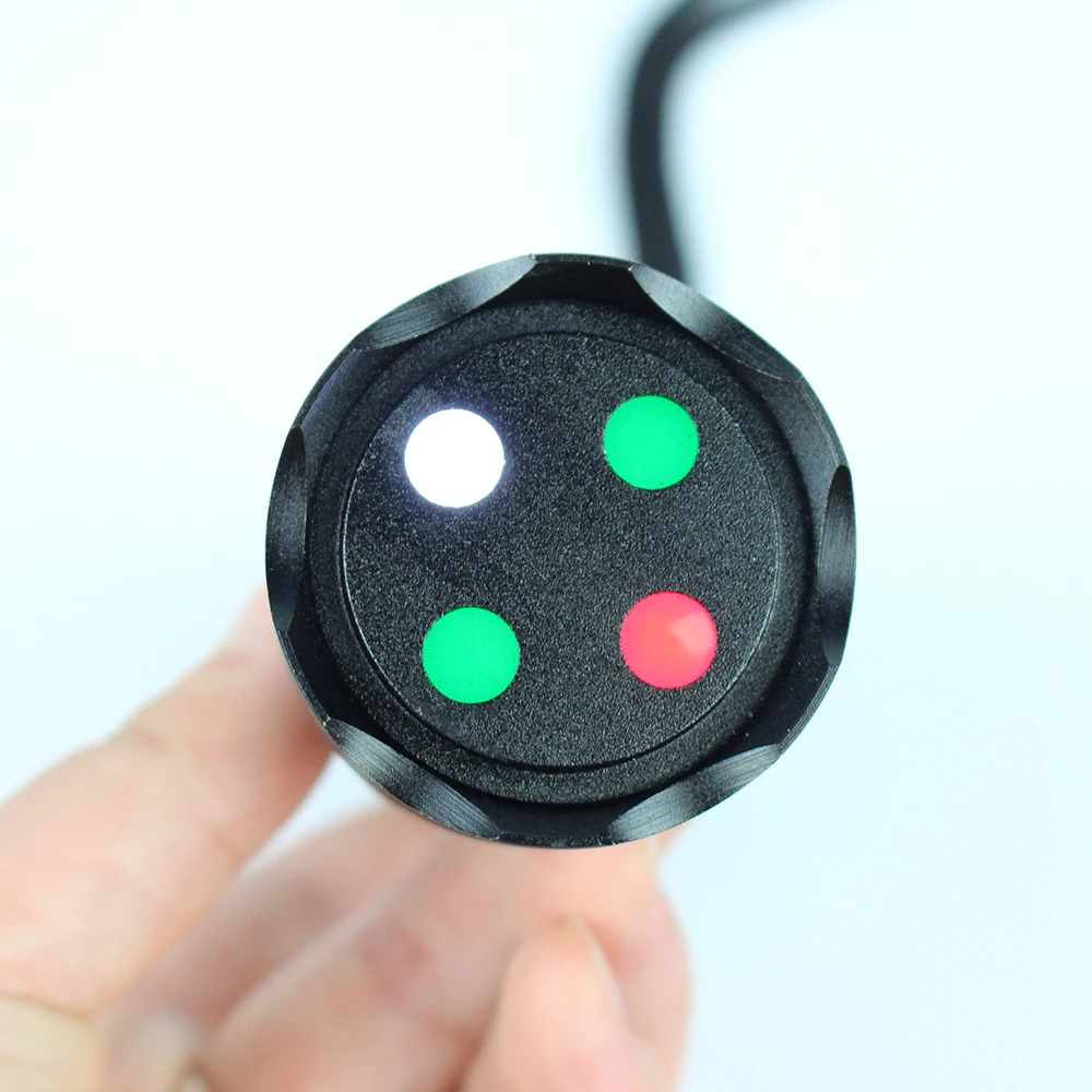 Worth 4 Dot Test Light W4LT with Red Green Glasses Penlight Ophthalmic Tester Nice Storage Case