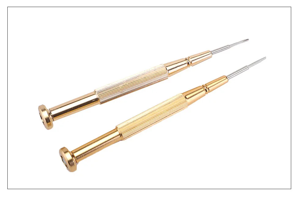 2pcs Quality Metal Eyeglasses Screwdriver Glasses Screwdriver Hand Tool Repairing Tool