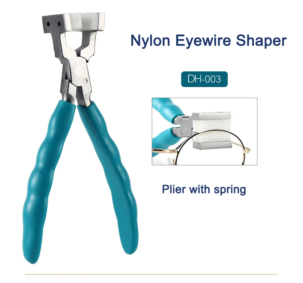 Quality Eyeglasses Plier With Spring Spectacle Glasses Nose Pad Adjusting End Piece Bridge Temple Adjusting Eyewear Repair Tool