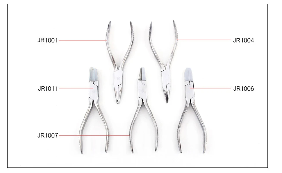 Eyeglasses Plier Set Nose Pad Temple Bridge Frame Adjusting Optical Frame Glasses Repair Hand Tool Kit SD012