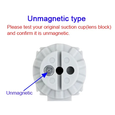 1pcs Lens blocks Lens edging block Suction cup for lens edger