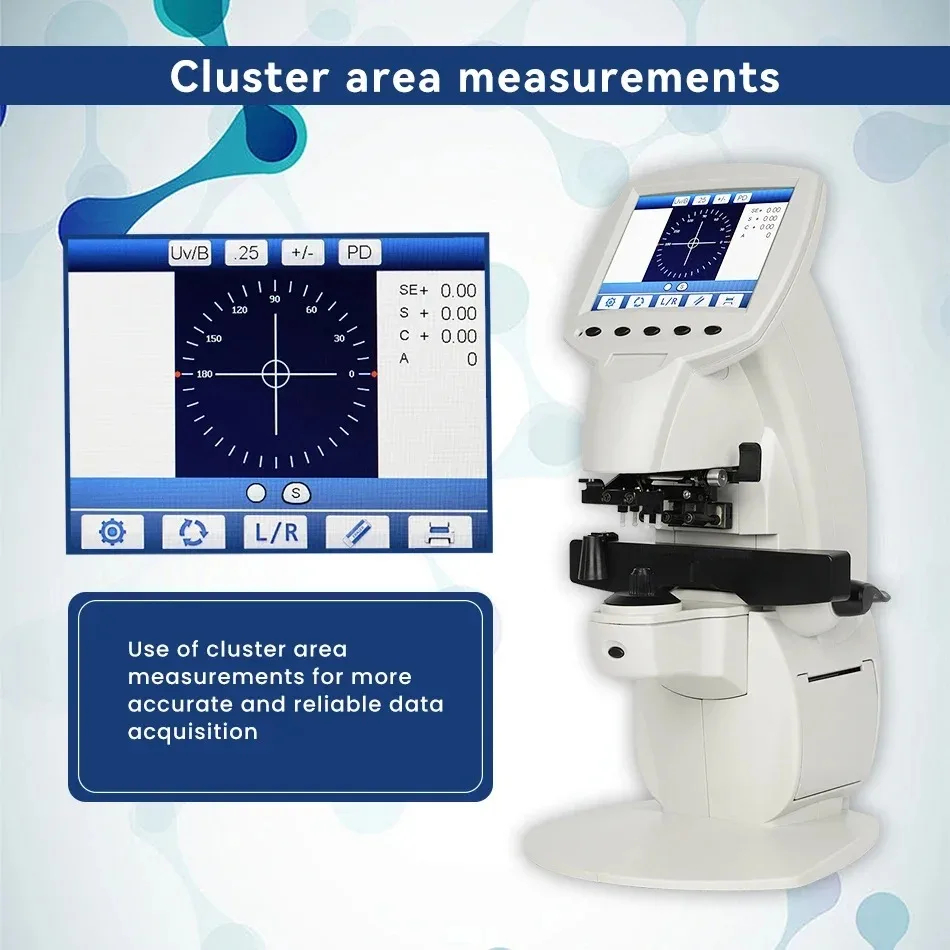 Digital Auto Lens Meter UV PD Printing Focimeter Lensometer Optical Equipments Instruments Lensmeter