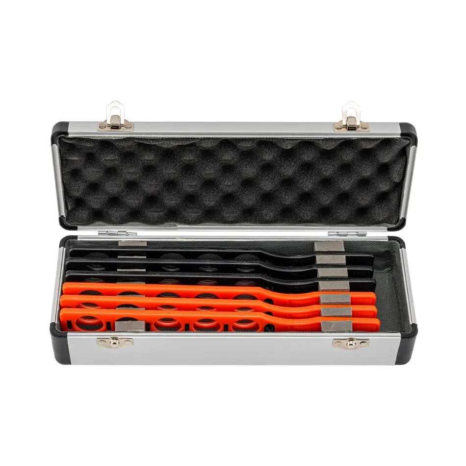 Ophthalmoscope Ophthalmic Equipment Refraction Inspection Optical Lens Retinoscopy Rack Set Plastic Bar Aluminium Case