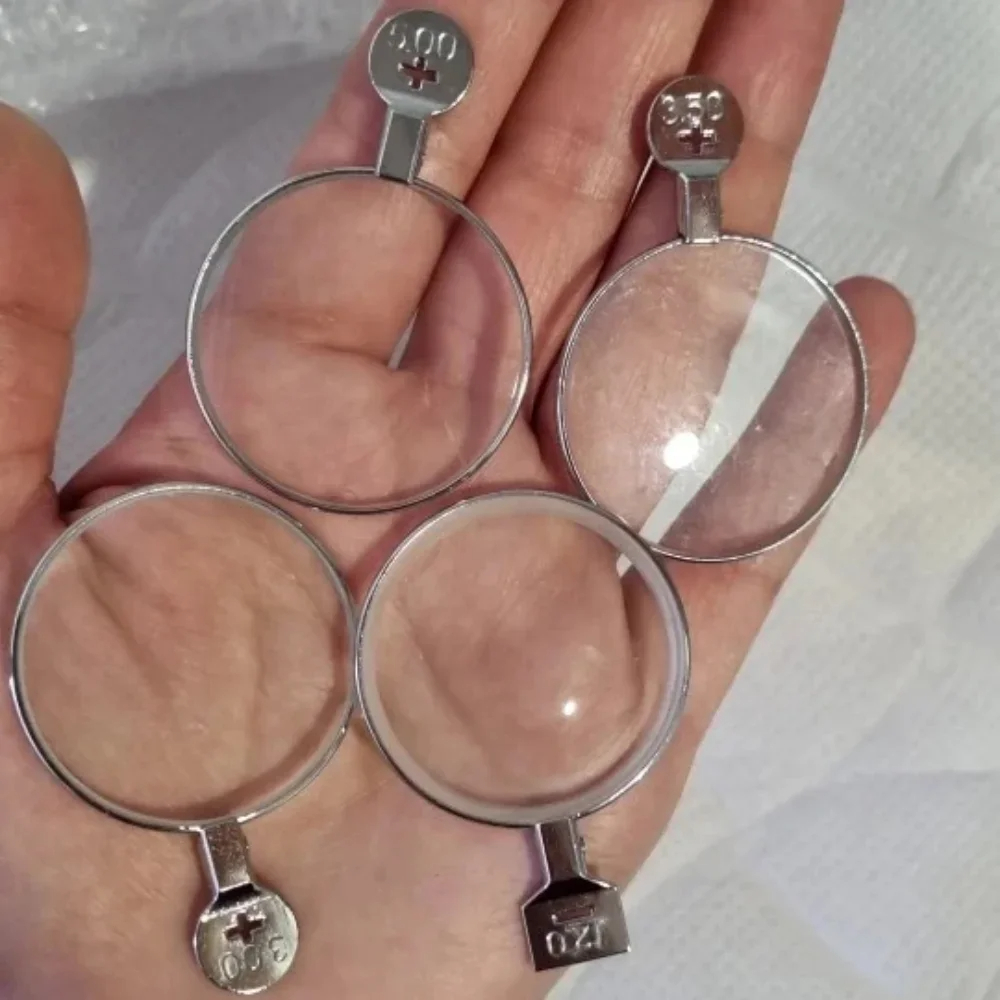 1pc Auxiliary Optical Ophthalmic Lens Trial Lens for Trial Lens Set Metal Rim DIA 38mm