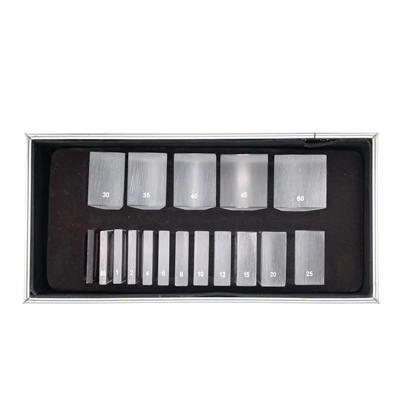 LS-16 Optical Ophthalmic Prism Set with Aluminum Case Trial Lens