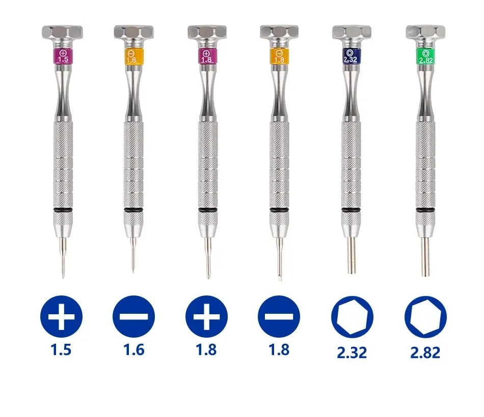 China Factory Wholesale Optical Equipments Hand Tools Eyeglasses Screw Driver Set