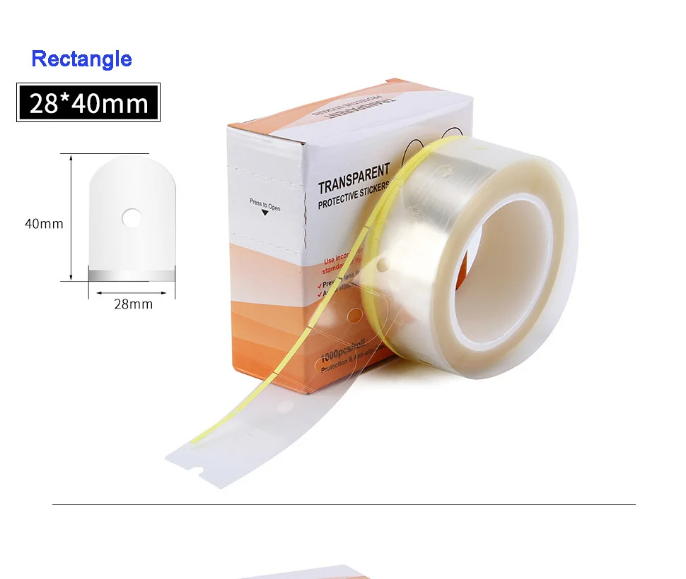 1000pcs High Quality Optical Lens Edging Adhesive Blocking Pad Sticker Anti Slip Disc Processing Protective Film