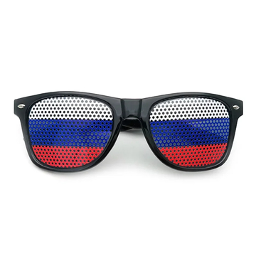 Sport Event Flag Shutter Shades Glasses World Flag Shot Glasses for The Sports Games In Mexico, Italy, Russia,United States