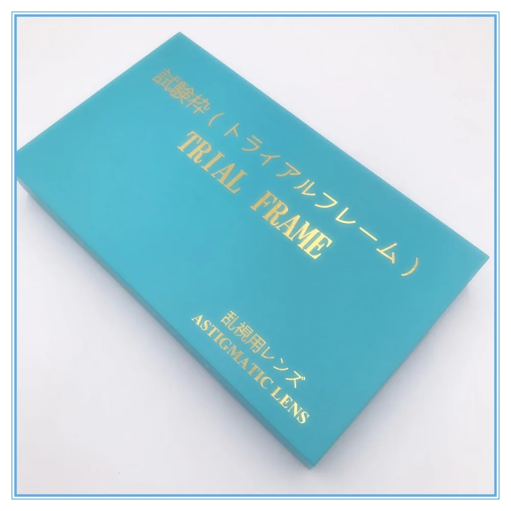 Original Japanese Trial Frame Set 8pcs/set Super Light PD 54-68mm