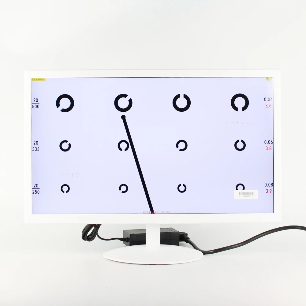 21.5 Inch LCD Visual Acuity Chart Vision Test Projecter Ophthalmic Exam Monitor