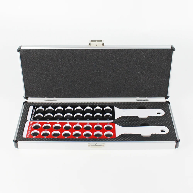 Lens Rack Optics Ophthalmic Retinoscopy Lens Rack Set Optical Instrument 32 Lenses ...