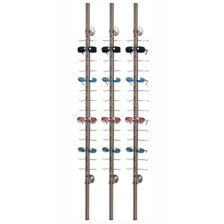 Aluminum Tube With Lock Optical Frame Glasses Disaplay 1200mm 1500 mm 1750mm 2000mm
