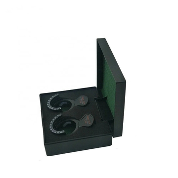 2 Set Of Trial Optical Lens Piece Frame Clip Holds 1 1/2" Trial lenses With Case