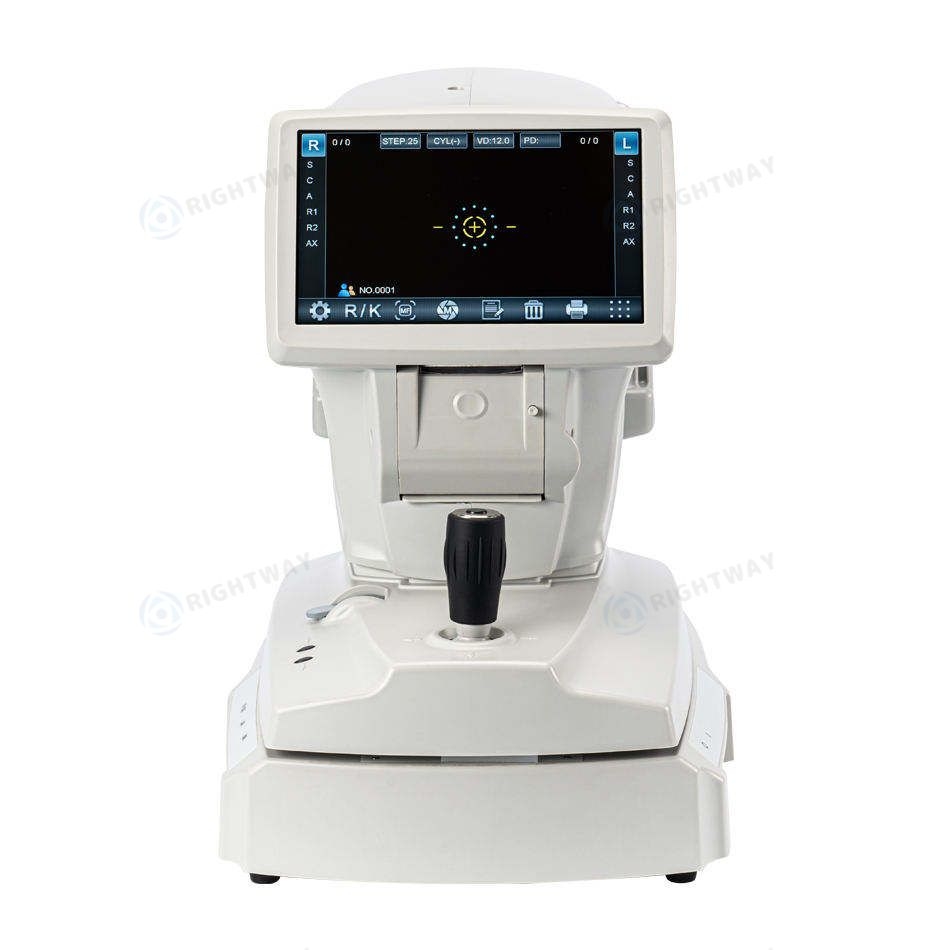 Auto Refractor Automatically Measure the Corneal Curvature Power Auto Refractometer with Keratometer Optical Optometry Machine