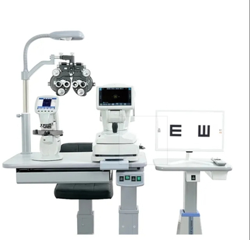 Optometry Auto Refractor Chair Unit Ophthalmic Unit Instruments Auto Refractometer LCD Vision Lensmeter One-stop Optical Room
