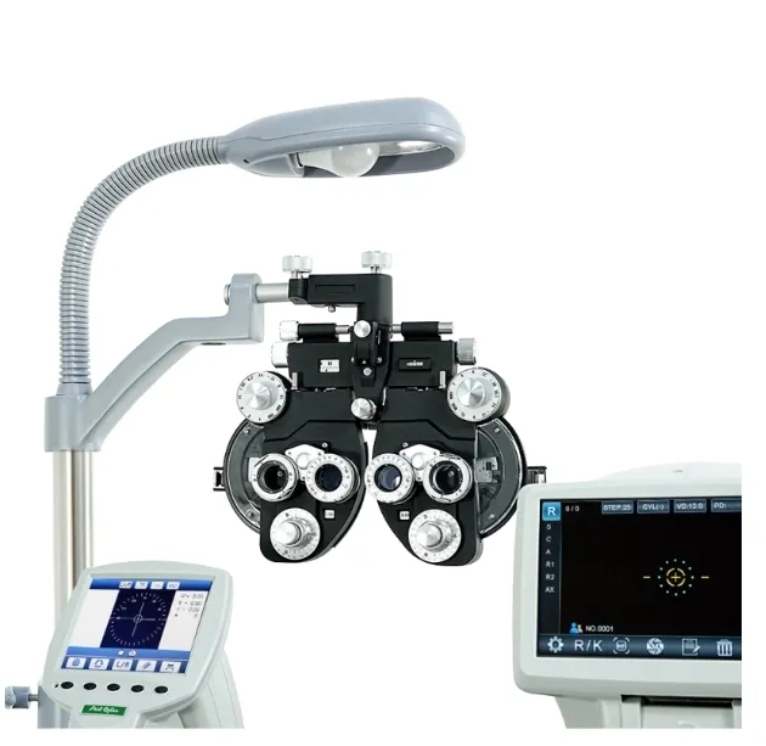 Optometry Auto Refractor Chair Unit Ophthalmic UnitInstruments Auto Refractometer LCD VisionLensmeter One-stop Optical Room