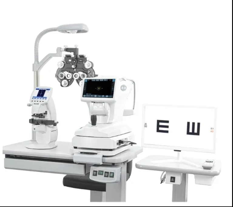 Optometry Auto Refractor Chair Unit Ophthalmic UnitInstruments Auto Refractometer LCD VisionLensmeter One-stop Optical Room
