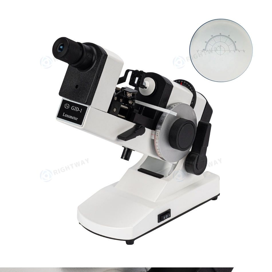 NJC-4 Manual Lensometer China Best Price Optical Instrument Hand Portable Focimeter Manual Lensmeter Ophthalmic Equipments