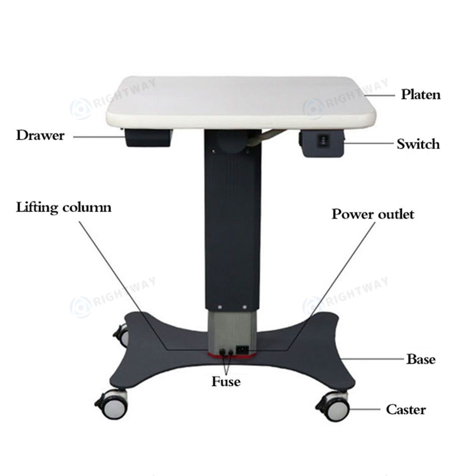 High Quality Optical Instrument Motorized Lift Table WZ-3Z Small Lifting Table