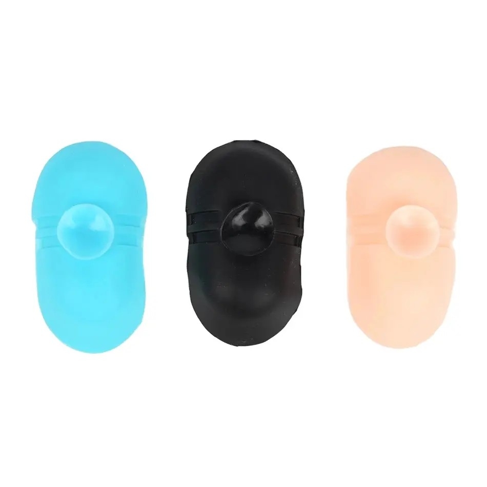 Cheap Power Eye Strabismic Amblyopia Eye Mask 3 Pieces Amblyopia Training Cover Eye Mask Children's Silicone Monocular Vision