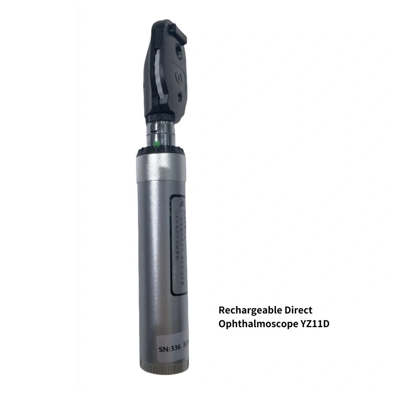 YZ24B+YZ11D Single Charge Handle Retinoscope with ophthalmoscope (Halogen lamp)