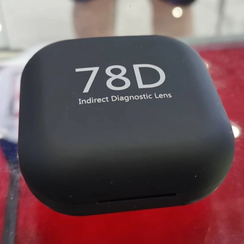 Ophthalmic Retina Lens 78D Optical Aspheric Lens for Slit Lamp 78D Fundus Lens