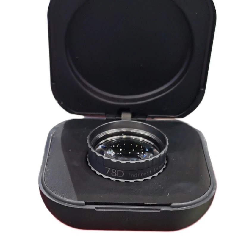 Ophthalmic Retina Lens 78D Optical Aspheric Lens for Slit Lamp 78D Fundus Lens