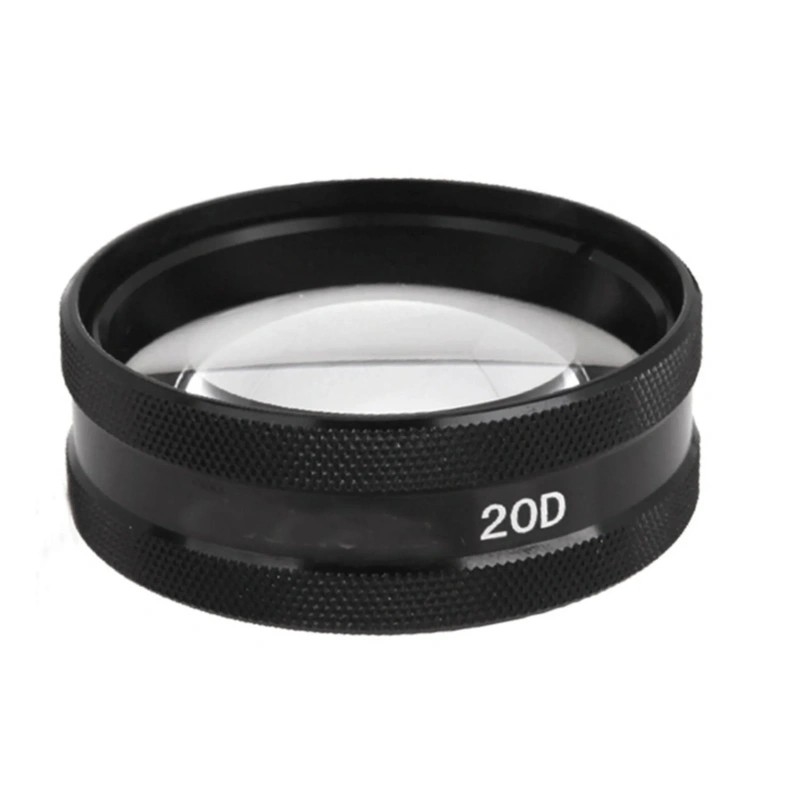 Ophthalmic Retina Lens 90D Optical Aspheric Lens for Slit Lamp 90D Fundus Lens