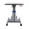 Motorized table for slit lamp
