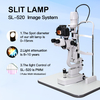 5 step magnification slit lamp microscope with image system for ophthalmology