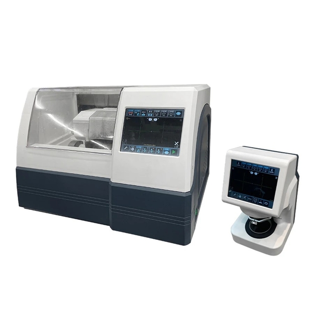 Automatic Lens Edger with Scanner | Fast Grinding Lens Edging Machine | CE Certified
