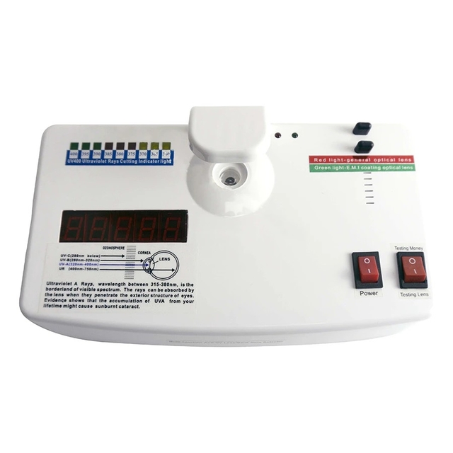 UV Tester | UV Protection Test Meter for Sunglasses & Lenses | Rightway Optical Manufacturer