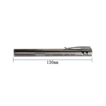 High Quality Optical Use Dual Light Source Pen Torch with Metal Case PT-2