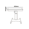 Motorized Table Ophthalmic Instrument Table With CE ISO Ophthalmic Optometry Motorized Table ET-60D